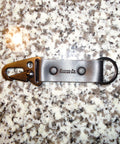 NOONER CO. LEATHER KEYCHAIN